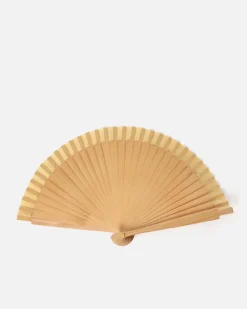 Abanico de madera