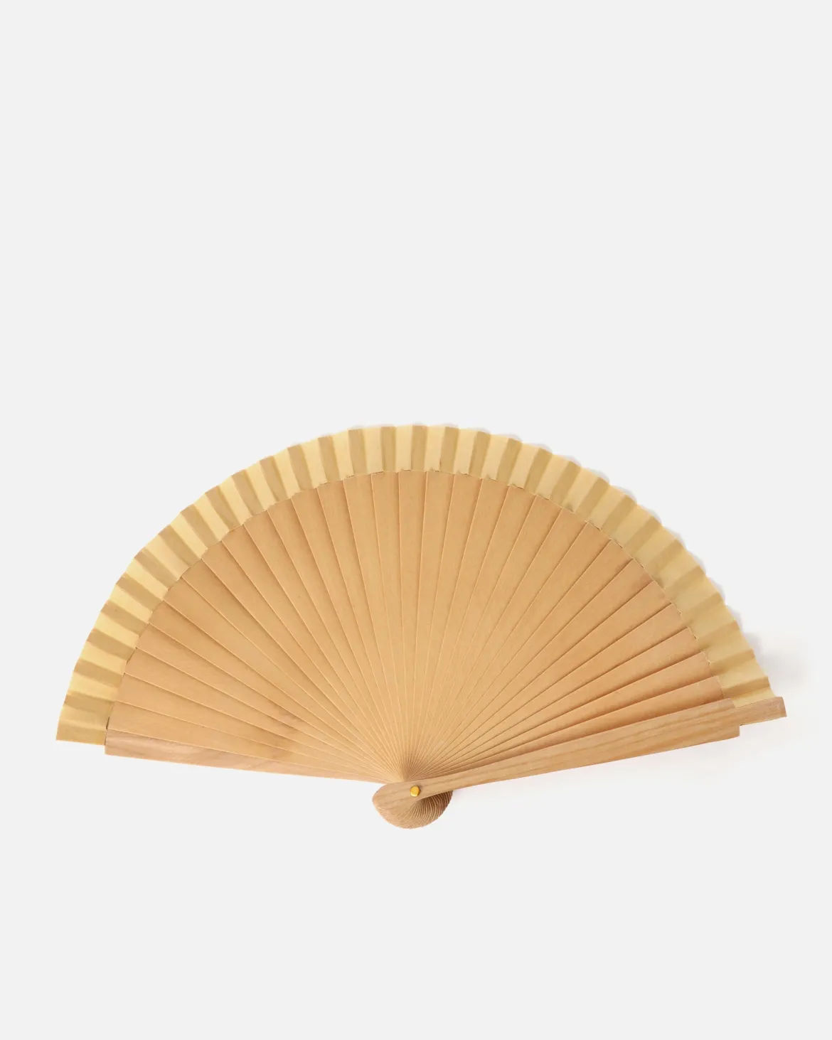 Abanico de madera