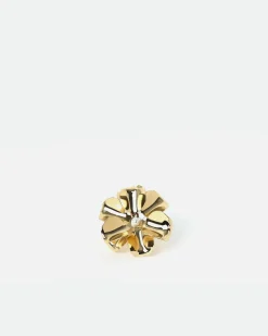 Anillo en forma de flor