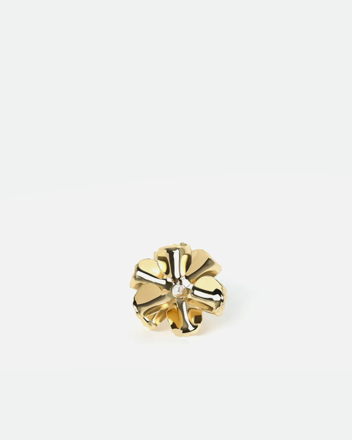 Anillo en forma de flor