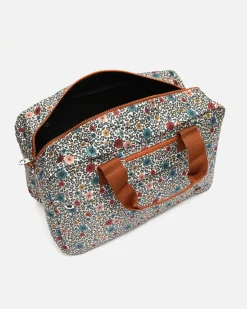 Bolsa de finde semana con estampado y asa bandolera extraíble