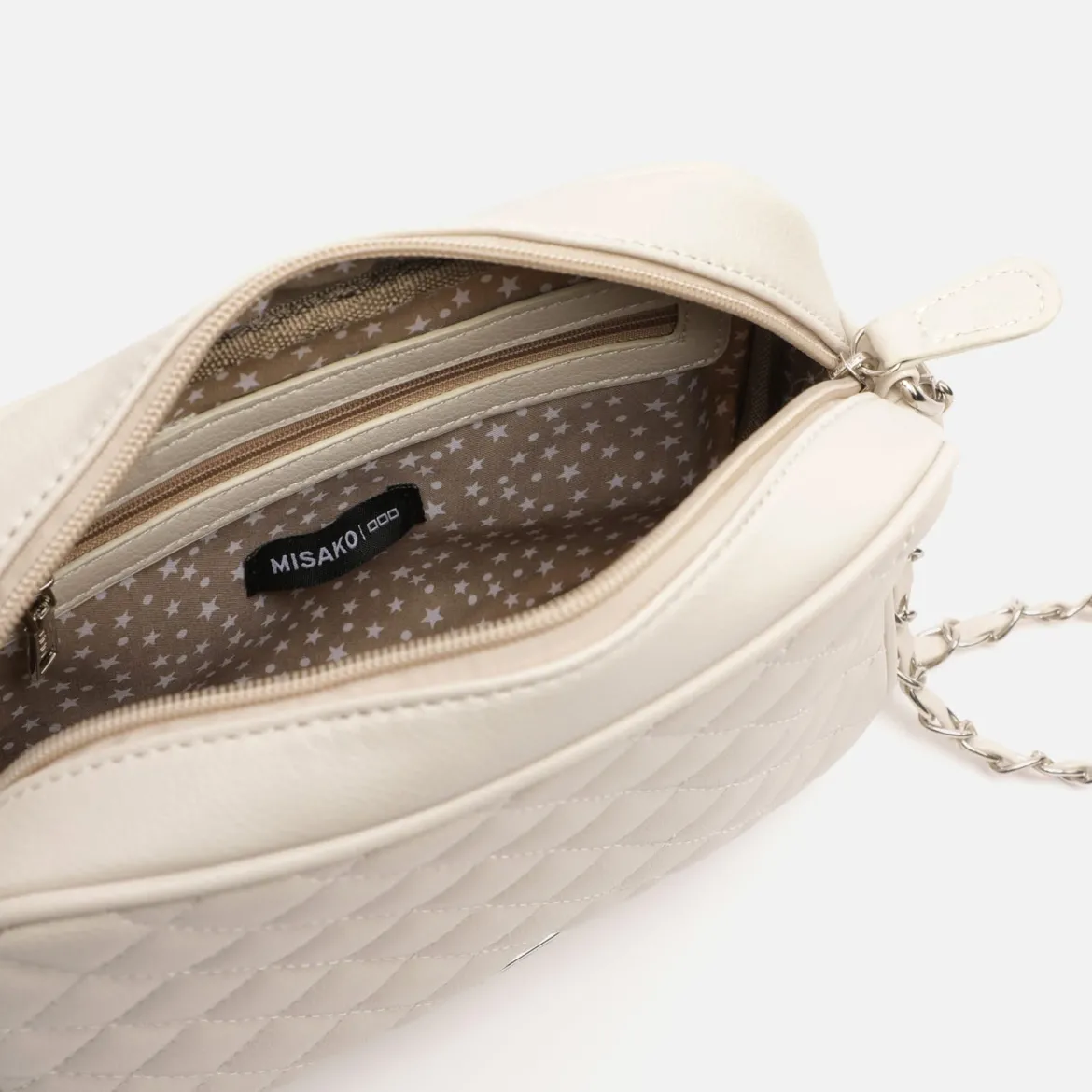 Bolso bandolera acolchado