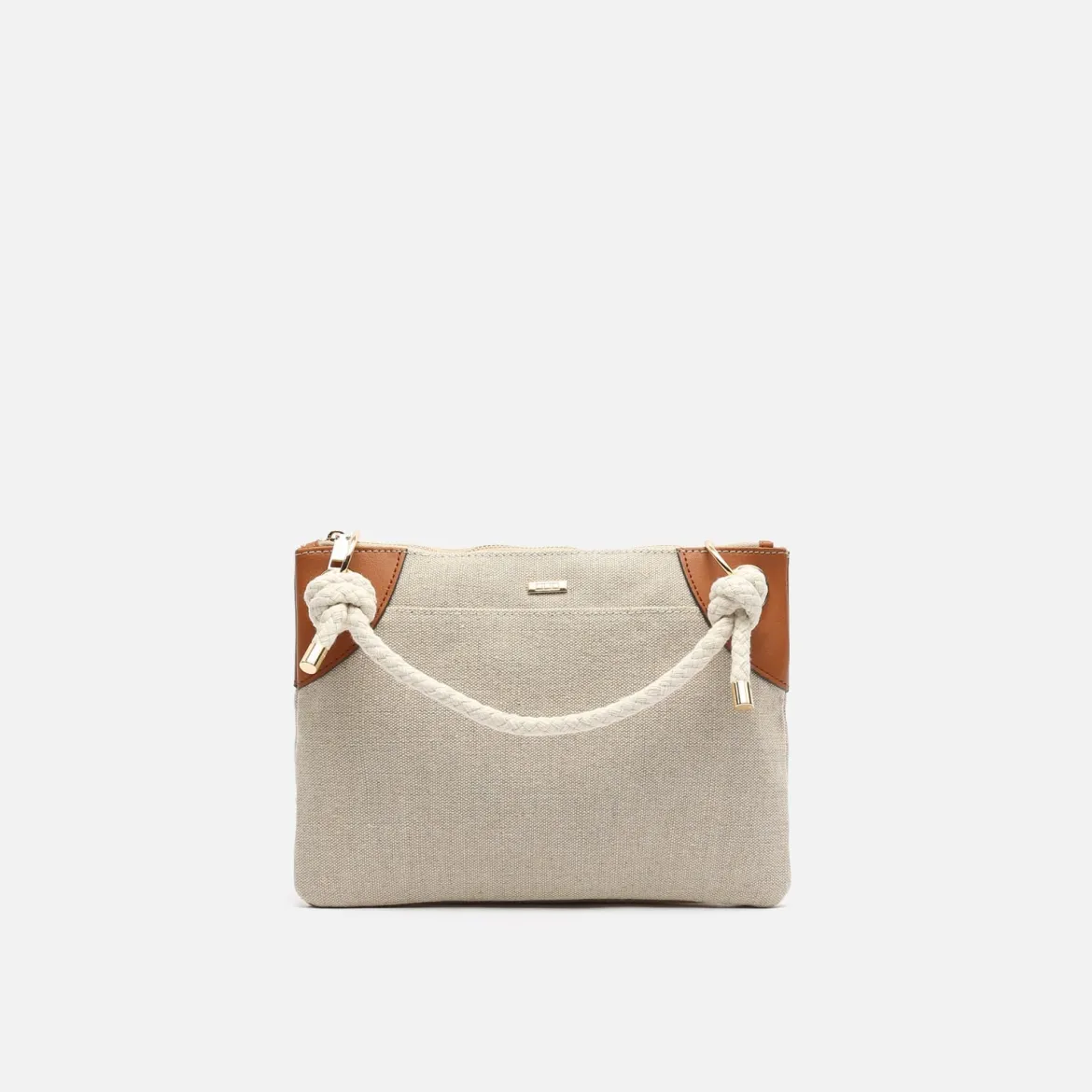 Bolso bandolera con asa de mano