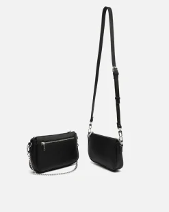Bolso bandolera con compartimento extraíble