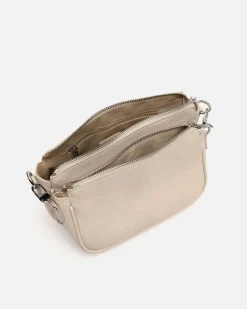 Bolso bandolera con compartimento extraíble