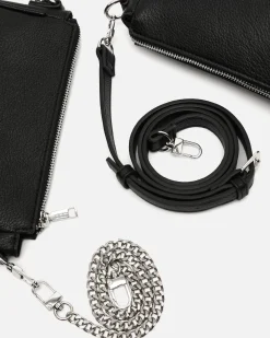 Bolso bandolera con compartimento extraíble
