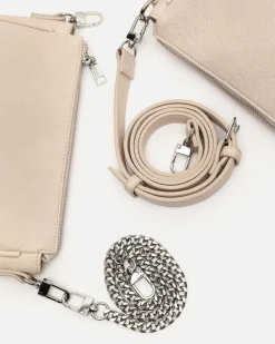 Bolso bandolera con compartimento extraíble