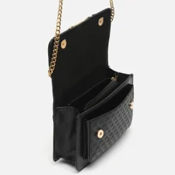 Bolso bandolera con correa y estampado monogram