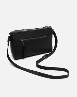 Bolso bandolera con detalles metálicos