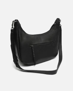 Bolso bandolera con detalles metálicos
