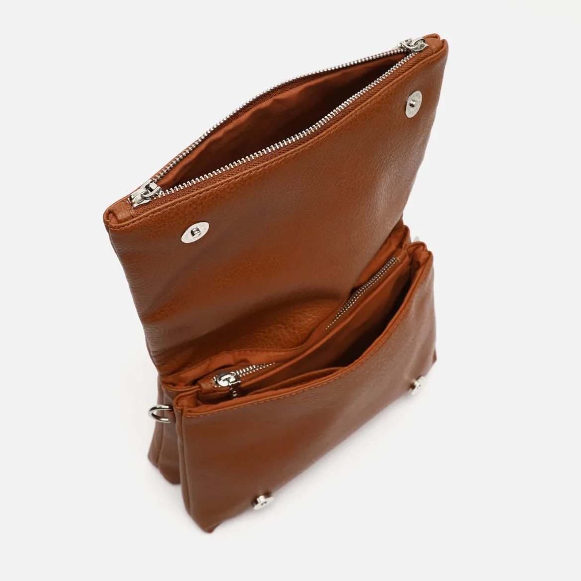 Bolso bandolera con doble asa