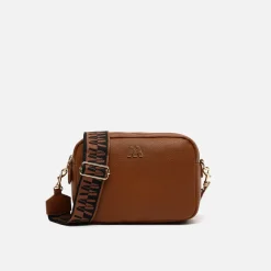 Bolso bandolera con doble cremallera