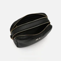 Bolso bandolera con doble cremallera