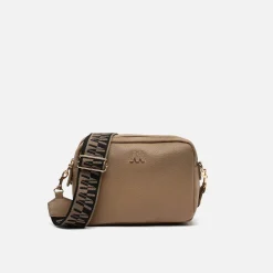 Bolso bandolera con doble cremallera