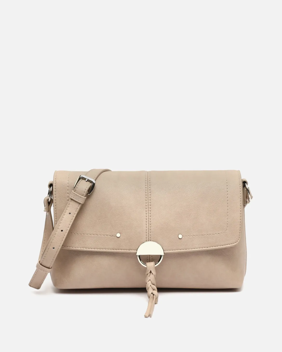 Bolso bandolera con solapa
