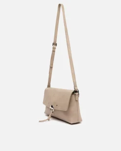 Bolso bandolera con solapa