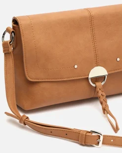 Bolso bandolera con solapa