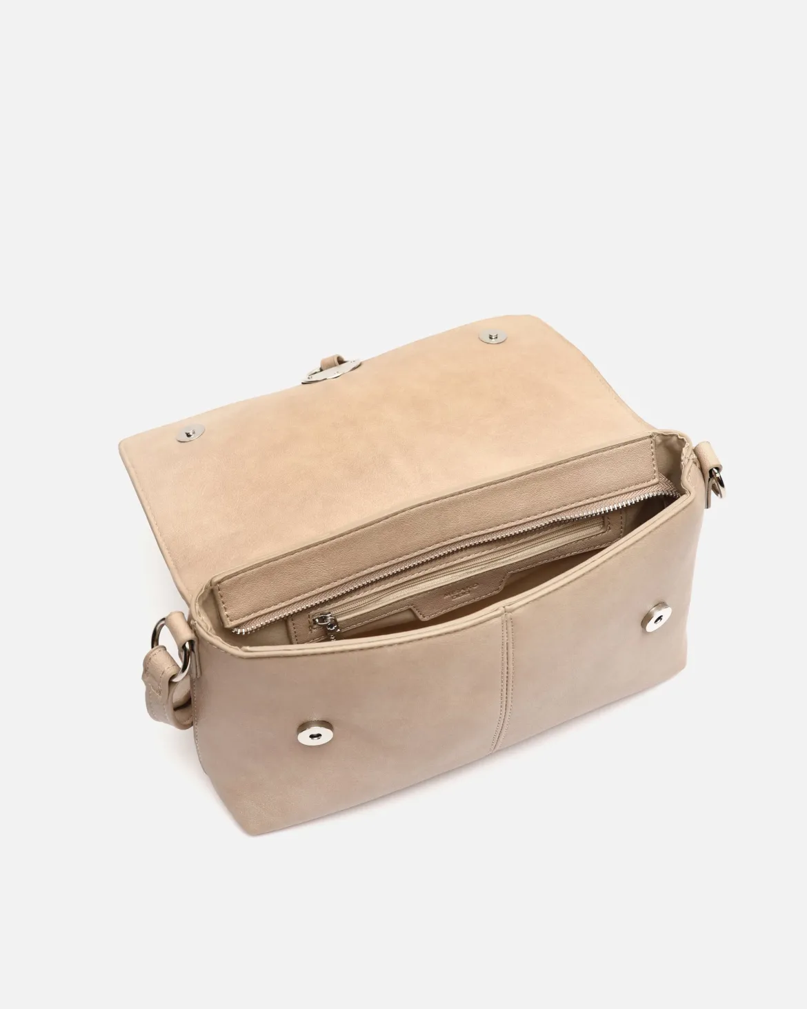 Bolso bandolera con solapa