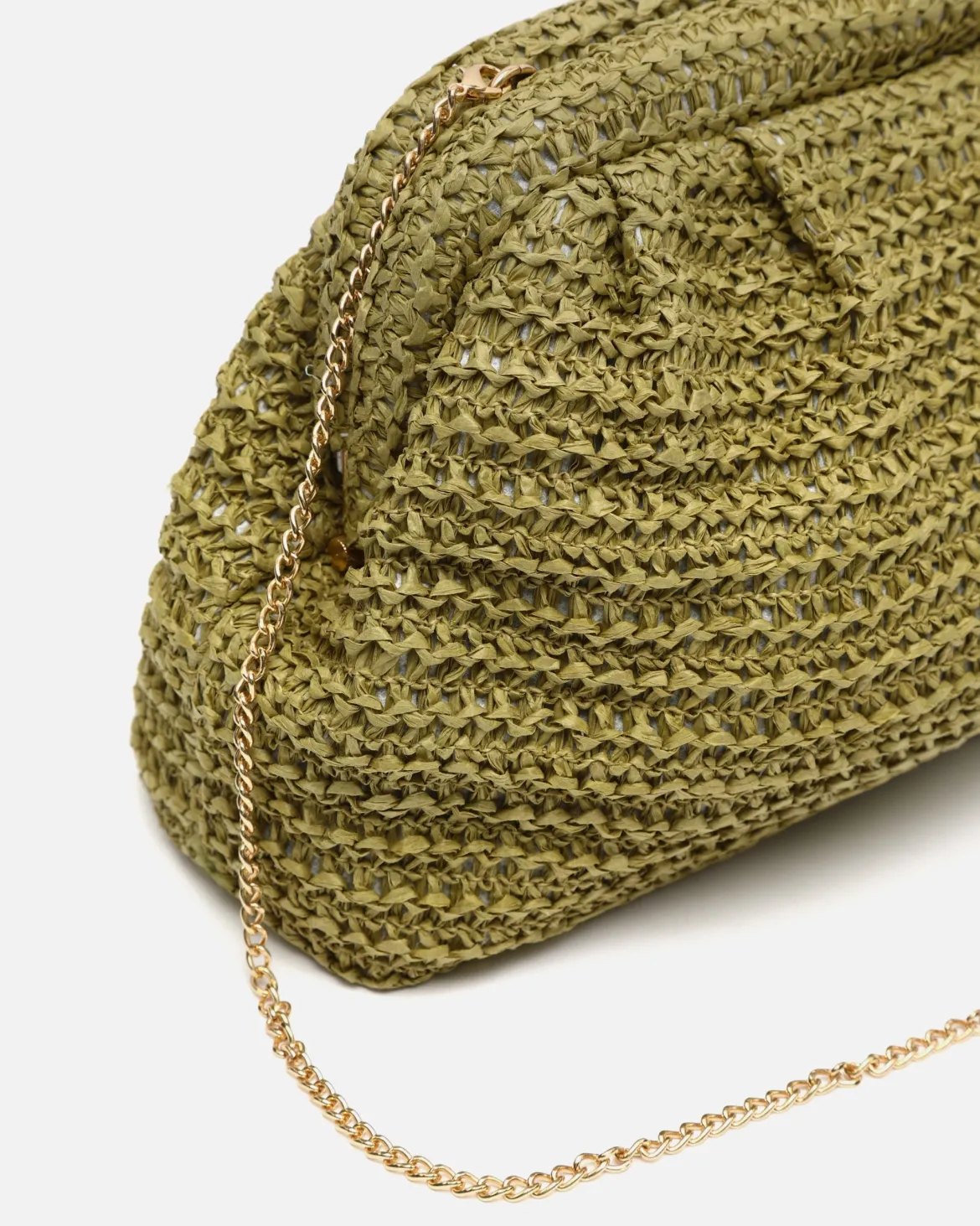 Bolso bandolera efecto rafia