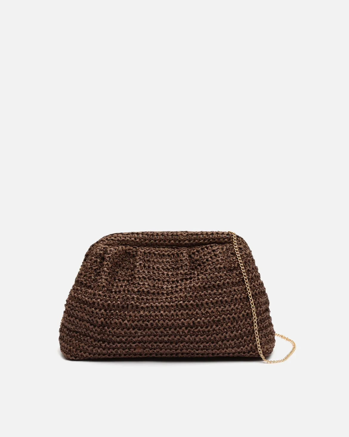Bolso bandolera efecto rafia