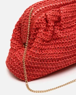 Bolso bandolera efecto rafia
