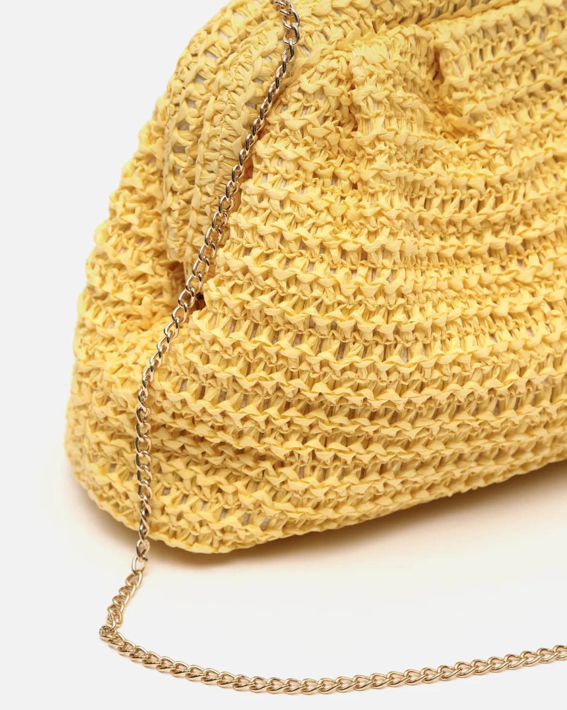 Bolso bandolera efecto rafia