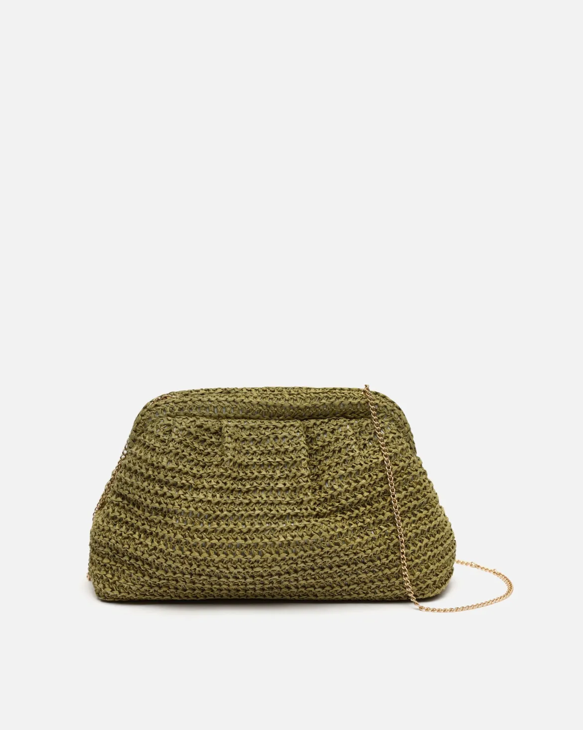 Bolso bandolera efecto rafia
