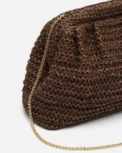 Bolso bandolera efecto rafia