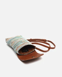 Bolso bandolera mini para móvil estampado jacquard