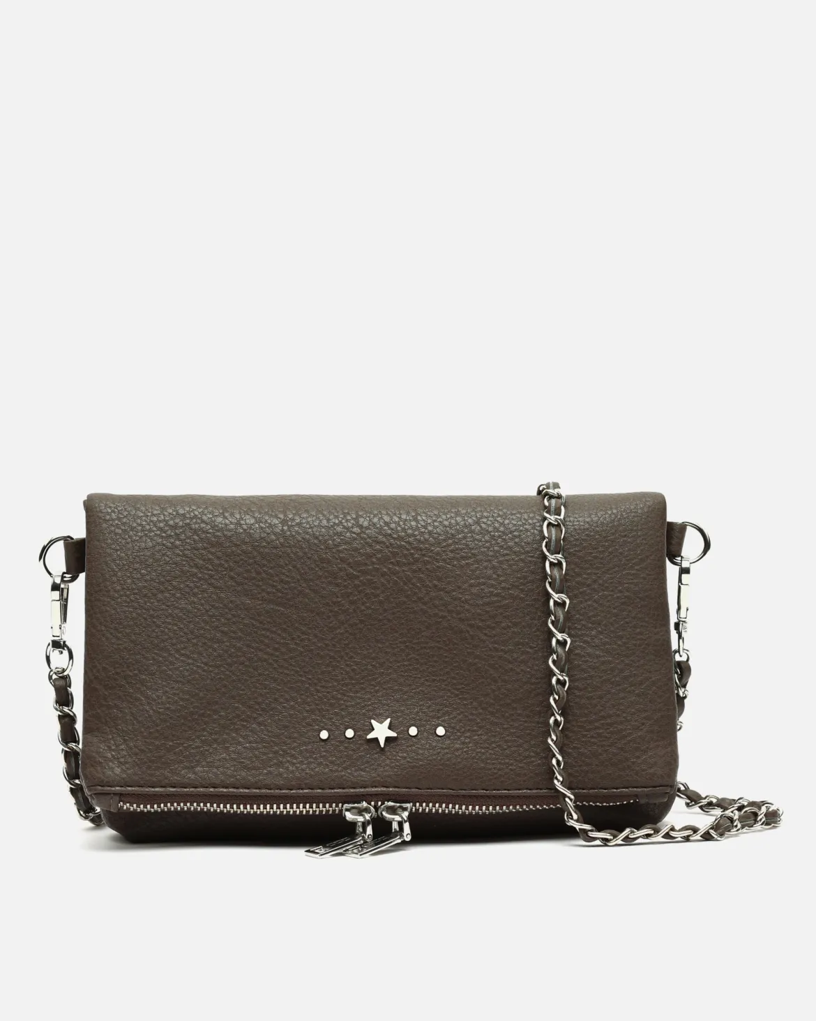 Bolso bandolera pequeño con solapa