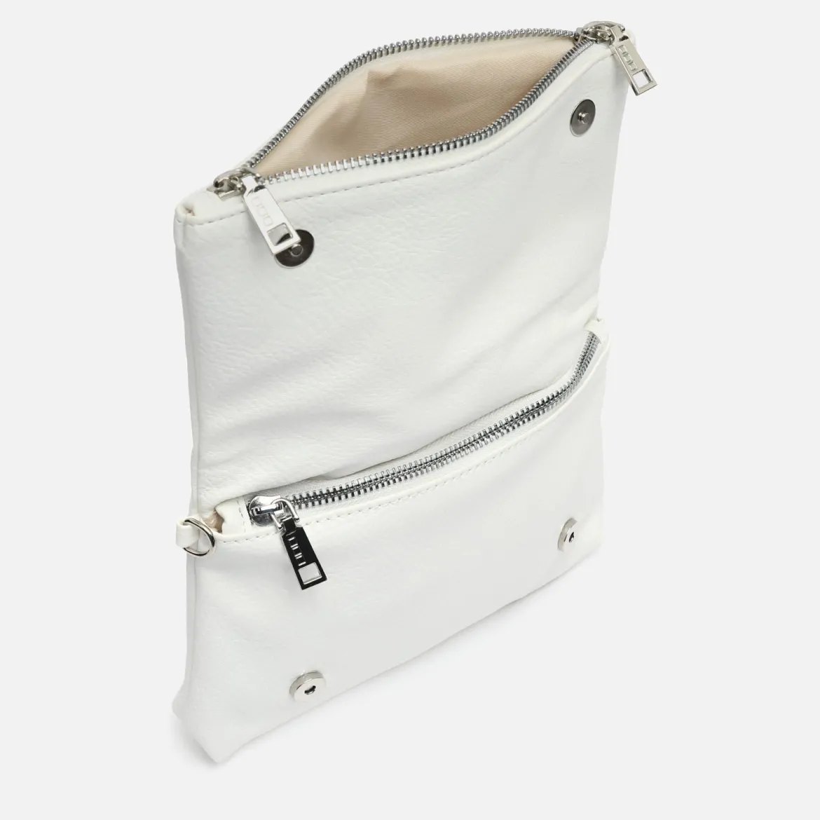 Bolso bandolera pequeño con solapa