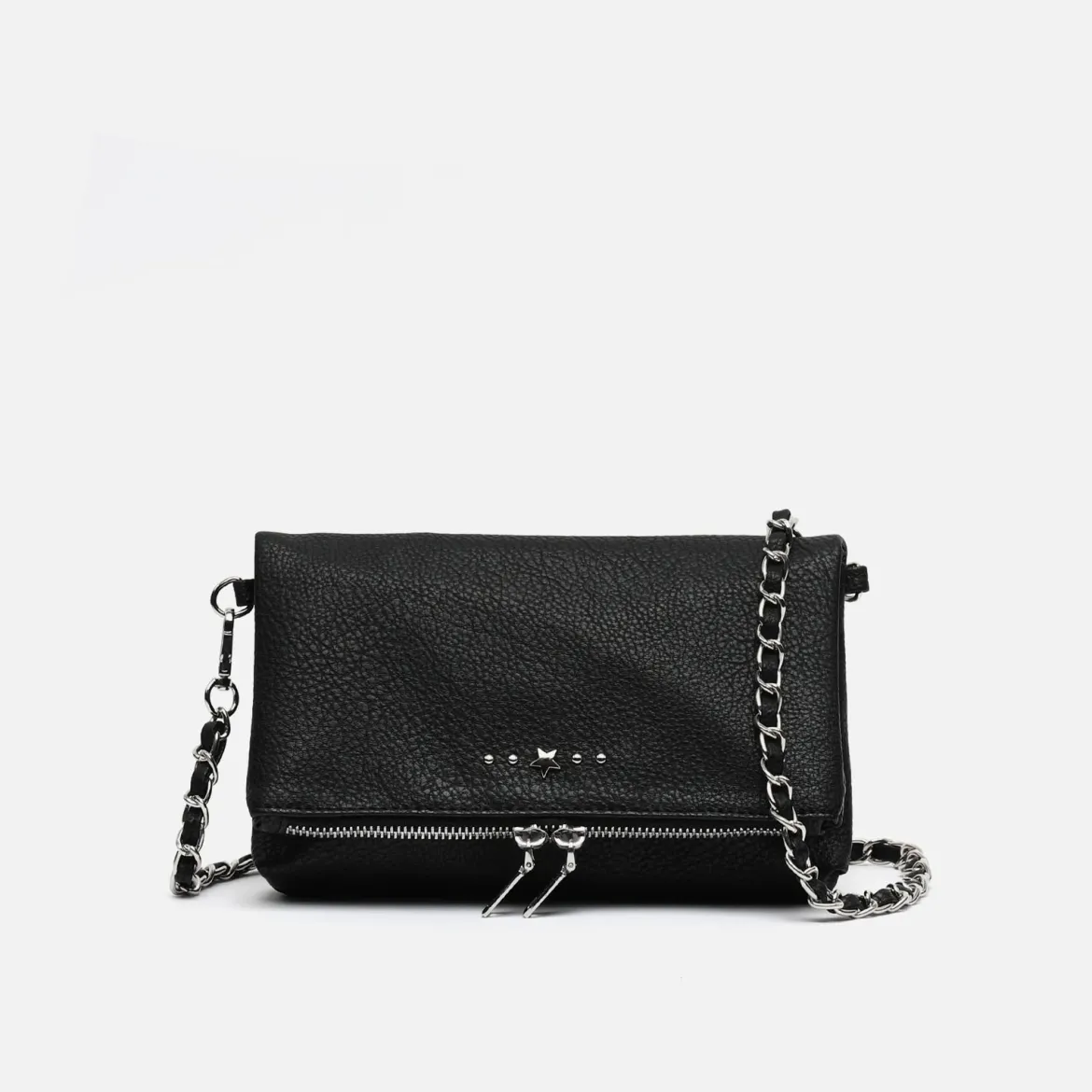 Bolso bandolera pequeño con solapa