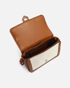 Bolso bandolera pequeño con solapa