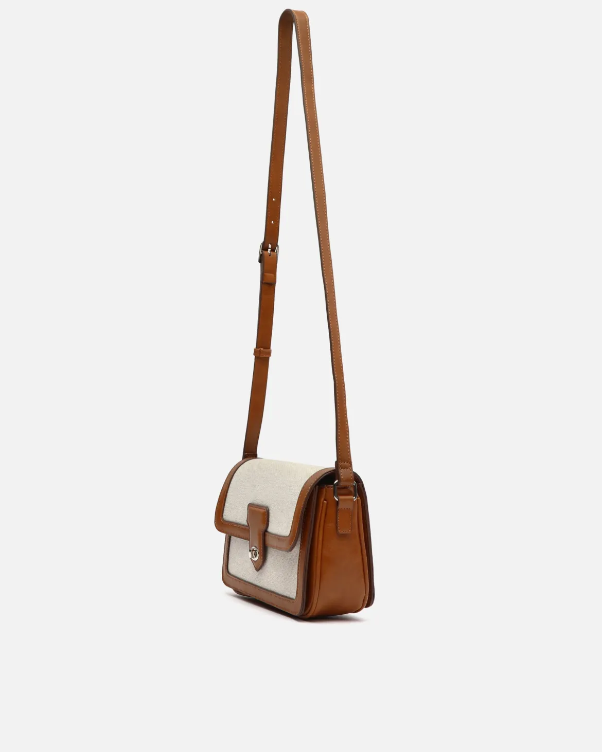 Bolso bandolera pequeño con solapa