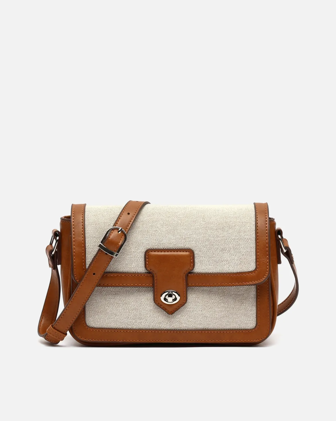 Bolso bandolera pequeño con solapa