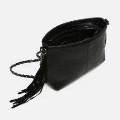 Bolso bandolera pequeño con flecos