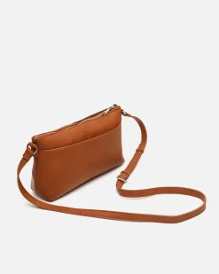 Bolso bandolera pequeño con estampado patchwork