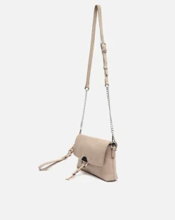 Bolso bandolera pequeño con solapa