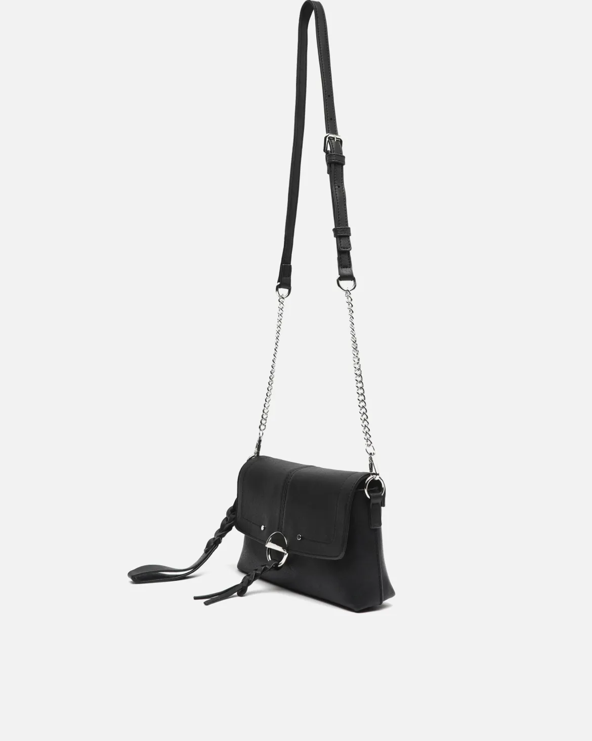 Bolso bandolera pequeño con solapa