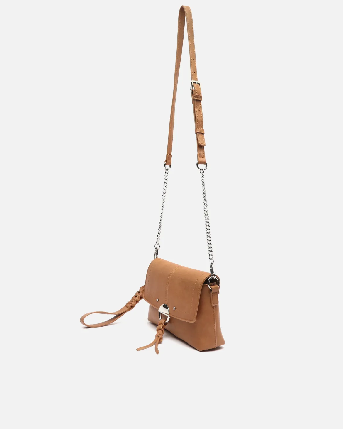 Bolso bandolera pequeño con solapa