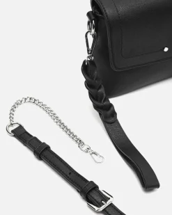 Bolso bandolera pequeño con solapa