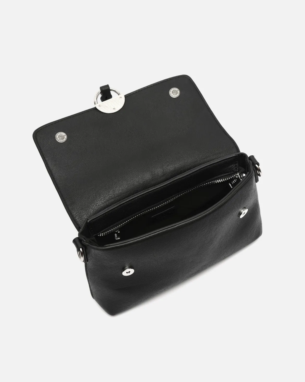 Bolso bandolera pequeño con solapa