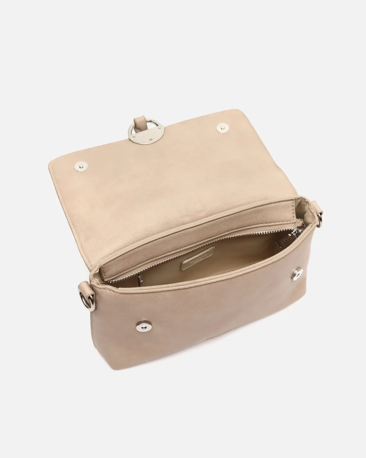 Bolso bandolera pequeño con solapa