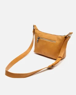 Bolso bandolera pequeño con detalles metálicos