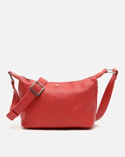 Bolso bandolera pequeño con detalles metálicos