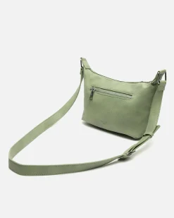 Bolso bandolera pequeño con detalles metálicos