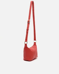 Bolso bandolera pequeño con detalles metálicos