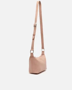 Bolso bandolera pequeño con detalles metálicos