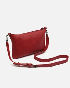 Bolso bandolera pequeño con detalles metálicos