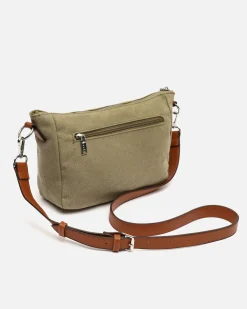Bolso bandolera pequeño de tela